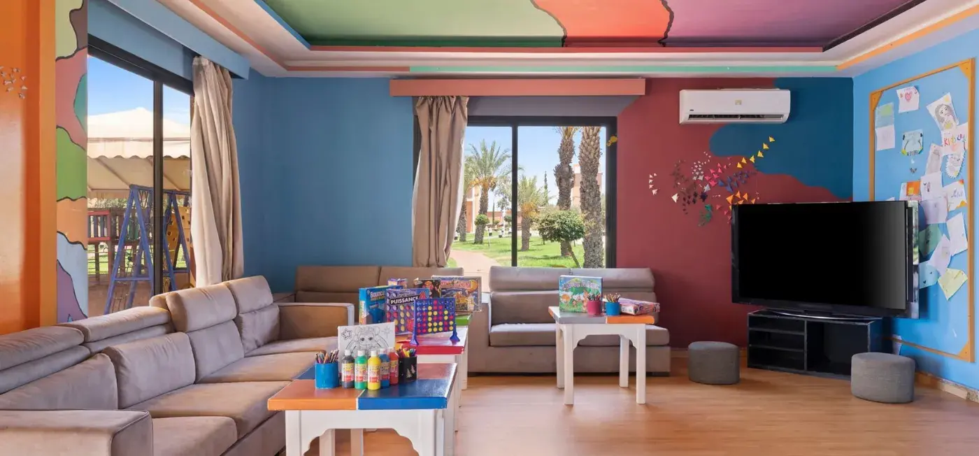 Kids Club view of Pickalbatros Aqua Fun Club Marrakech, Morocco